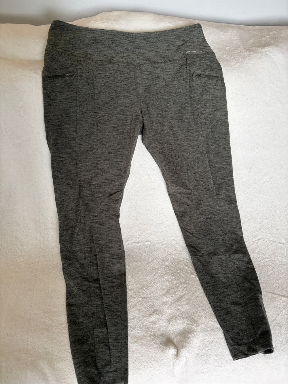 Dark Heather Green  Pocket Leggings